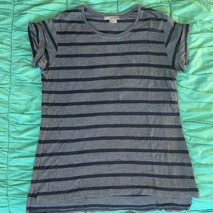 Vince scoop neck striped tee shirt Size Small